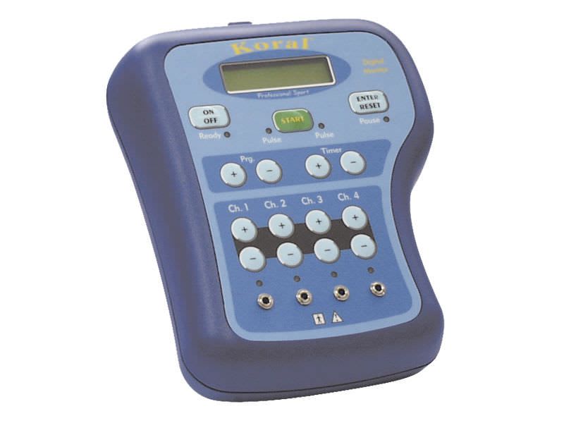 Electro-stimulator (physiotherapy) / hand-held / EMS / 4-channel KORAL SPORT PLATIUMED