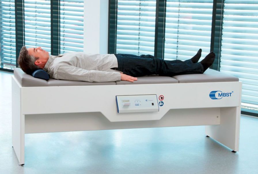 Magnetic field generator (physiotherapy) / magnetic therapy table MBST® OsteoSystem MedTec Medizintechnik