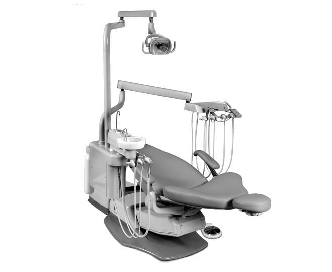 Dental treatment unit with hydraulic chair S3 Forest Dental