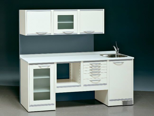 Medical cabinet / dentist office / with sink EASY-med ASTRA MOBILI METALLICI