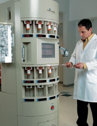 Automatic laboratory vial filling machine FASTFILL® 220 AmericourceBergen