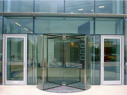 Hospital door / drum / stainless steel / with glass panel Crystal Victordoor