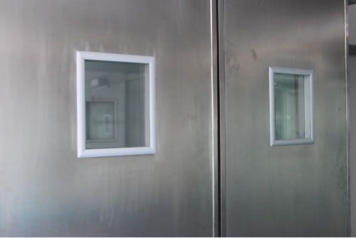 Laboratory door / hospital / sliding / automatic Victordoor