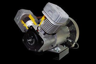 Dental air compressor / piston / oil-free 300 head group Swarm-Top