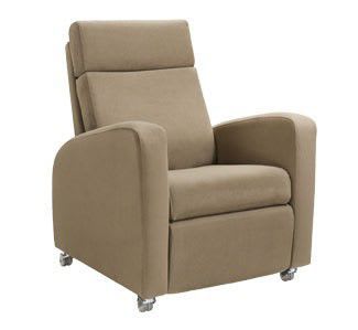 Lifting medical sleeper chair / on casters / reclining / electric BENSON4 Teal