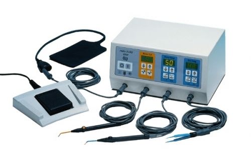 Bipolar coagulation HF electrosurgical unit / monopolar cutting radioSURG® 2200m Meyer-Haake