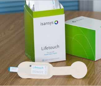 ECG patient monitor / wearable / wireless Lifetouch Isansys