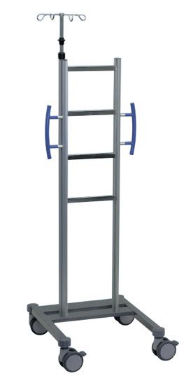 4-hook IV pole / telescopic / on casters Caddy Move Arcomed AG, Medical Systems