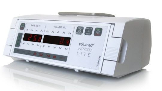 Volumetric infusion pump / 1 channel µVP7000 Lite Arcomed AG, Medical Systems