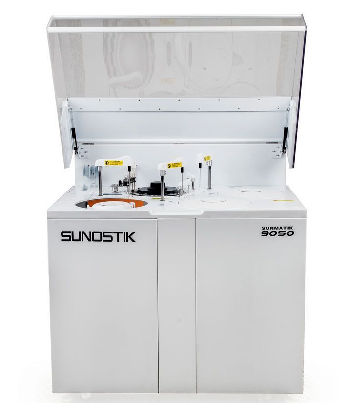 Automatic biochemistry analyzer / with ISE SUNMATIK-9050 Sunostik Medical Technology