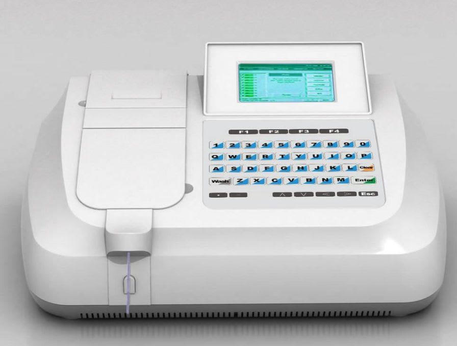 Semi-automatic biochemistry analyzer / compact SBA-733PLUS Sunostik Medical Technology