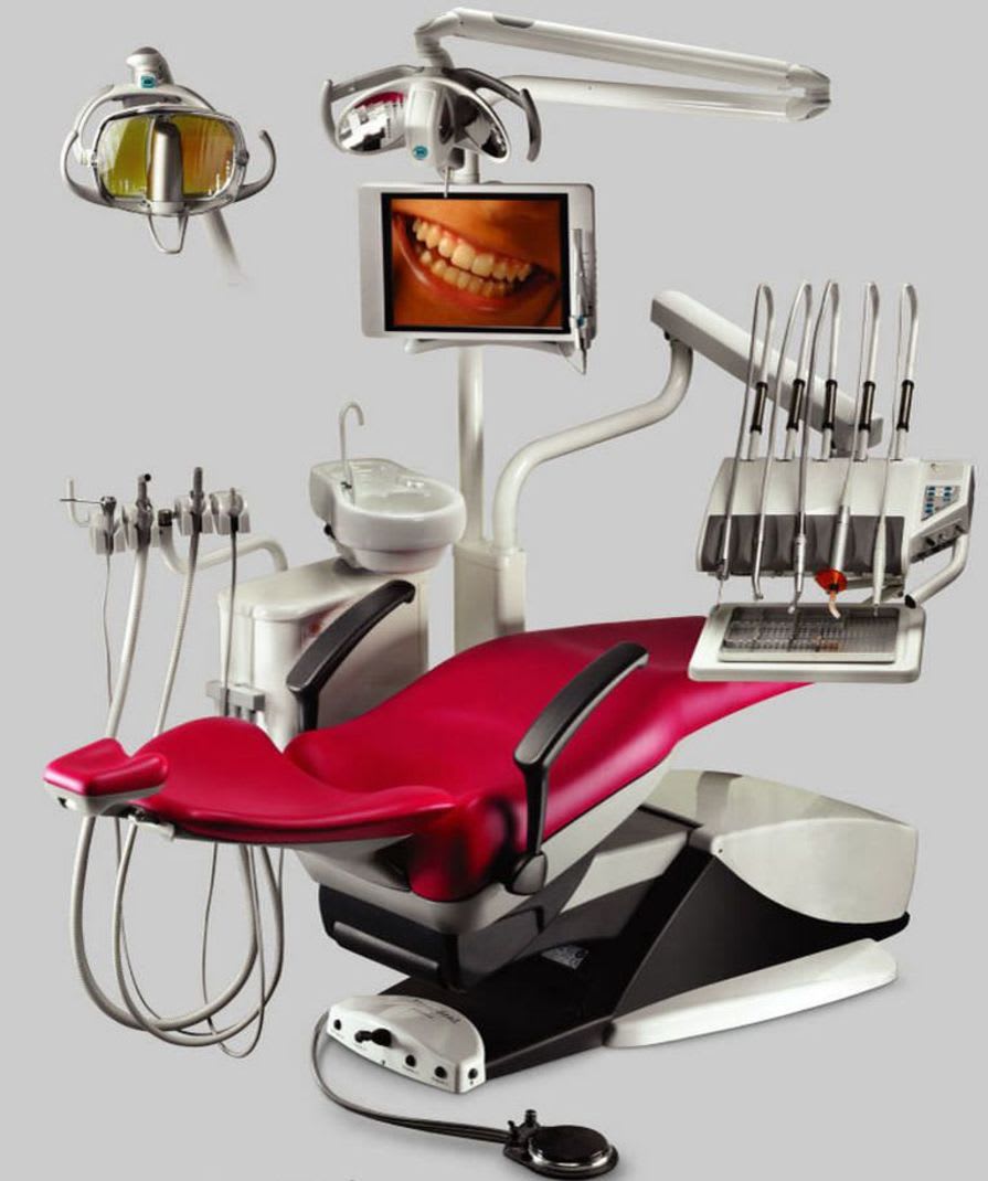 Dental treatment unit with electro-mechanical chair 2014 ETI Dental Industries