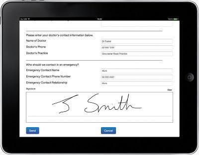 Patient data management software / dental Clinipad Software of Excellence