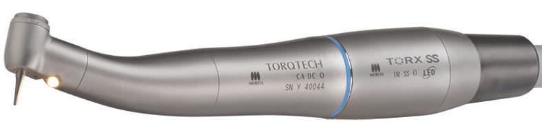 Dental contra-angle / with light 40 000 rpm, 1:1 | TorqTech CA-DC-O Morita