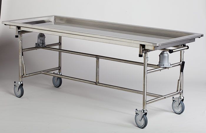 Embalming table Premier Funeral Supply