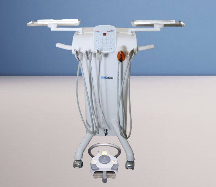 Mobile dental delivery system Nice Glass W MIGLIONICO s.r.l.