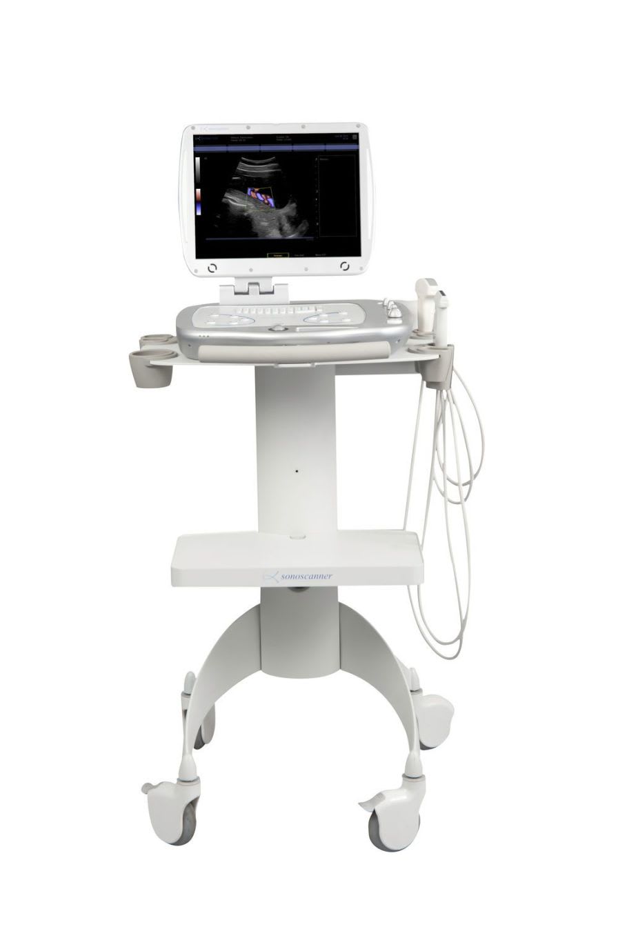 Portable ultrasound system / for multipurpose ultrasound imaging ORCHEO LITE Sonoscanner