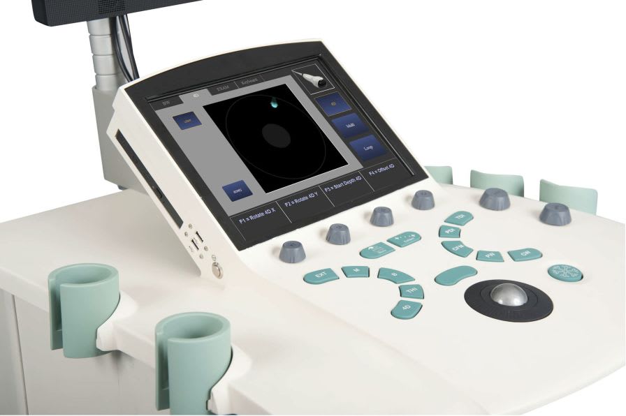 Ultrasound system / on platform / for multipurpose ultrasound imaging ORCHEO XQ Sonoscanner