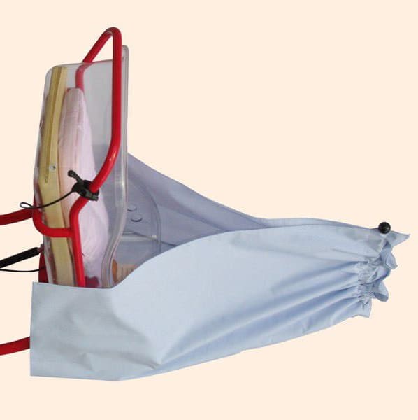 Transparent hospital baby bassinet BABYNEL-Bed softdrive Tech-NEL GmbH