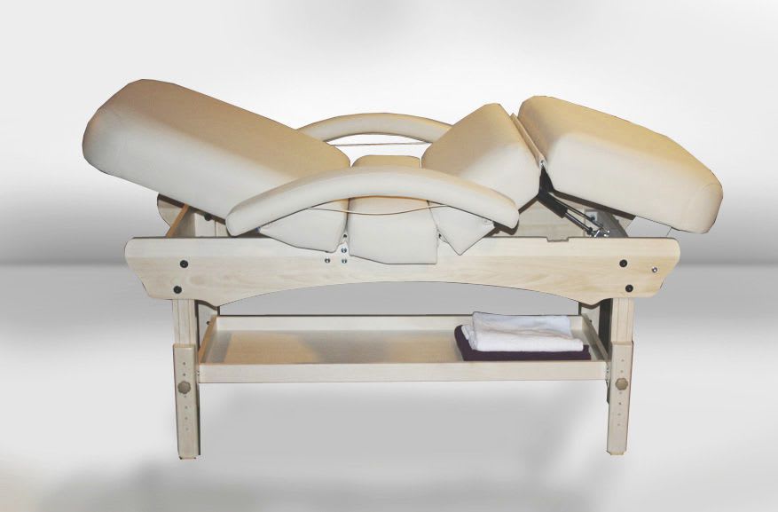 Pneumatic massage table / 4 sections COMFORT KOZMETIK Clap Tzu