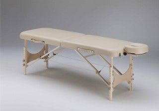 Manual massage table / portable / height-adjustable / folding SMART SET Clap Tzu