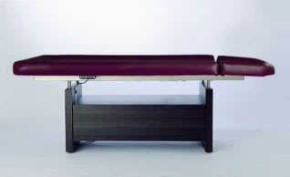 Electric spa table / height-adjustable / 2 sections ANDO AYURVEDA Clap Tzu