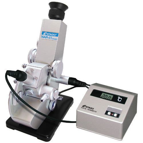 Abbe laboratory refractometer / digital / bench-top NAR-1T LIQUID Atago