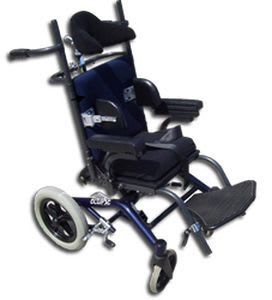 Passive wheelchair / reclining / pediatric / with headrest Eclipse Junior Magic Mobility
