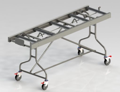 Dissection trolley ParMED