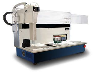 Laboratory sample dispenser VERSA™ Cap Piercing Workstation Aurora Instruments