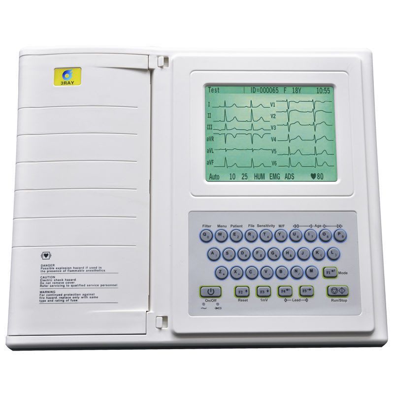 Digital electrocardiograph / 12-channel ECG-2212B Guangzhou 3Ray Electronics Co., Ltd.