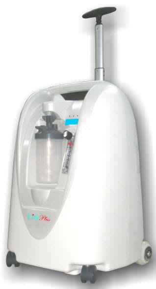 Oxygen concentrator / on casters Life Plus Medical