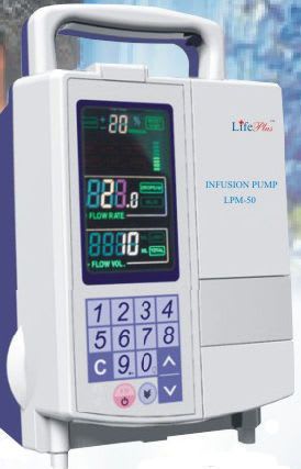 Volumetric infusion pump / 1 channel LPM - 50 Life Plus Medical