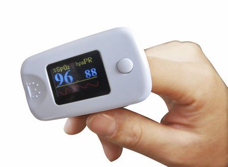 Compact pulse oximeter / fingertip JERRY-F+ SHANXI JERRY MEDICAL