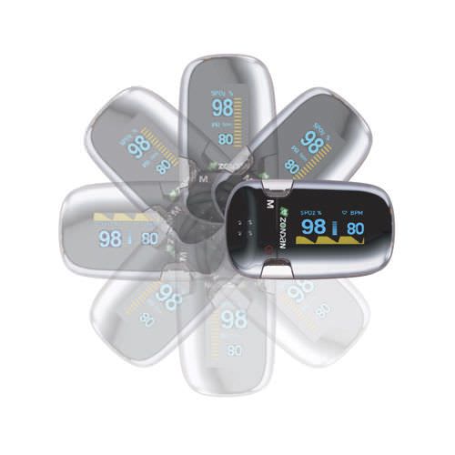 Compact pulse oximeter / fingertip 70 - 99 % SpO2 | A4 Shenzhen Hexin Zondan Medical Equipment