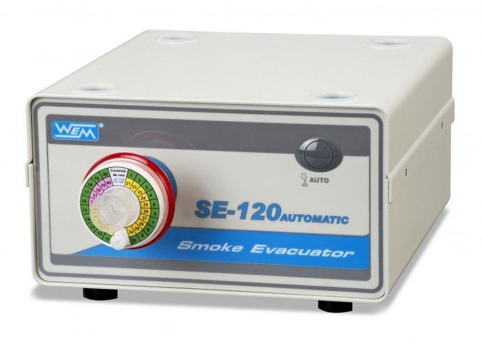 Smoke evacuation system for electrosurgical units SE-120 AUTOMATIC WEM