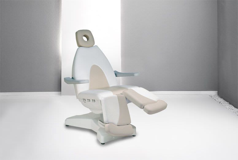 Podiatry examination chair / electrical / height-adjustable / 3-section LR Podo Gharieni
