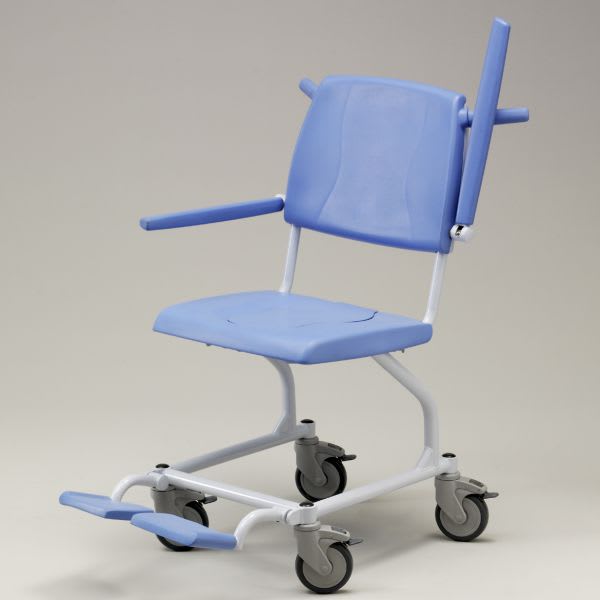 Shower chair / with cutout seat / on casters TANGO SCEMED