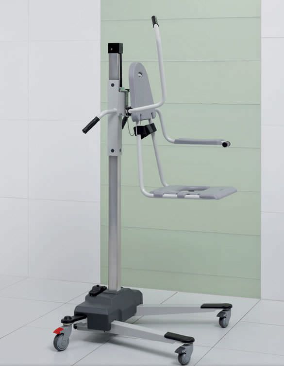 Shower chair / electrical / height-adjustable Unbescheiden
