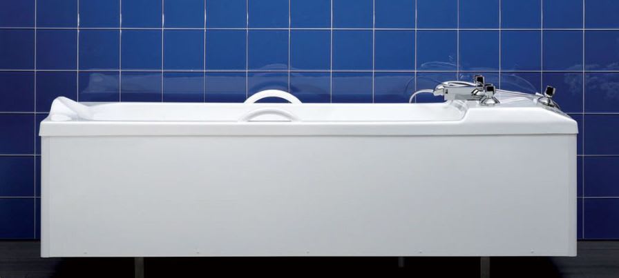 Whole body water massage bathtub VITALITY Unbescheiden
