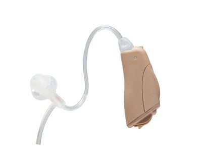 Mini behind the ear, hearing aid with ear tube Optima F Ear Teknik