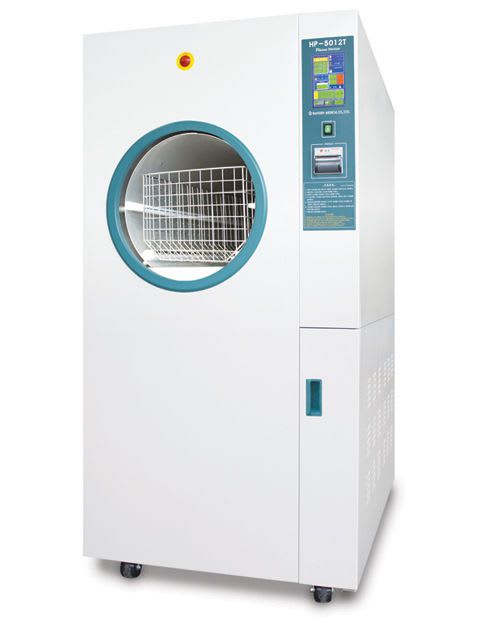 Medical sterilizer / ethylene oxide / front-loading / low-temperature 120 l | HP-5012T Hanshin Medical
