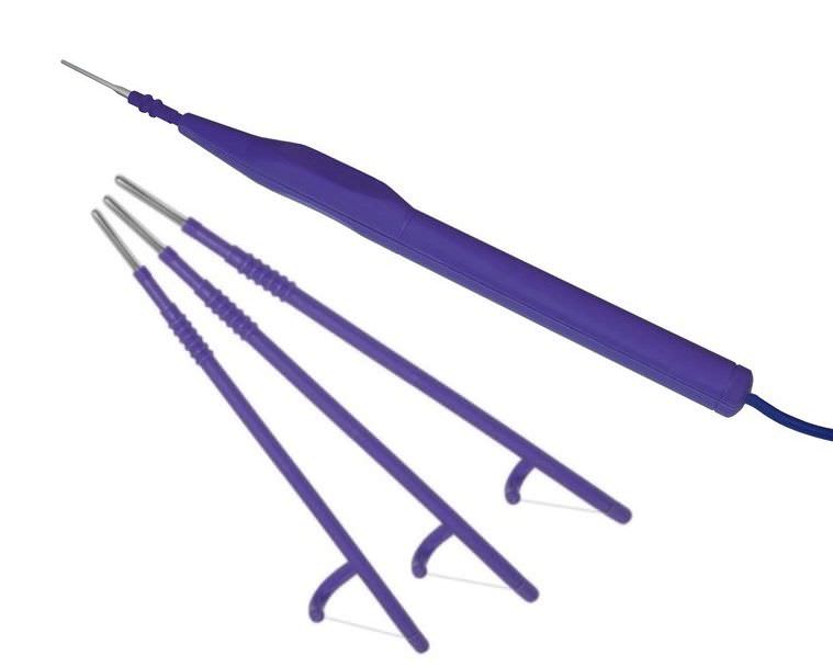 Electrosurgical unit electrode / disposable 5550 Purple Surgical