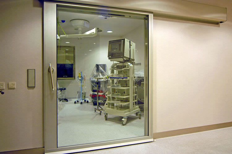 Laboratory door / hospital / sliding / hermetic TH7 GH Tané Hermetic