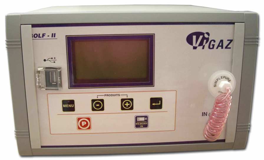 Medical gas quality analyser 0.0 - 100% O2, 0.0 - 100% CO2 | GOLF100-120 II VIGAZ