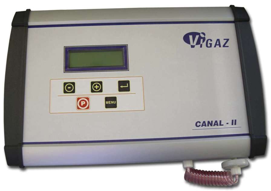 Oxygen and carbon dioxide analyzer for modified atmosphere packaging (MAP) 0.0 - 100% O2, 0.0 - 100% | CANAL100-120 II VIGAZ
