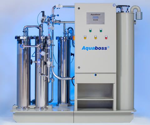 Reverse osmosis water treatment plant / hemodialysis 250 - 1600 L/h | Aquaboss® (Eco)RO Dia I+II - C Lauer Membran Wassertechnik