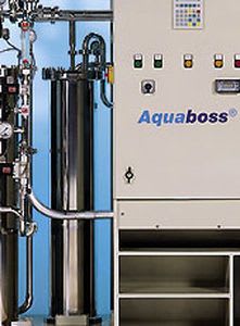Reverse osmosis water treatment plant / hemodialysis 210 - 700 L/h | Aquaboss® (Eco)RO Dia I + II Lauer Membran Wassertechnik