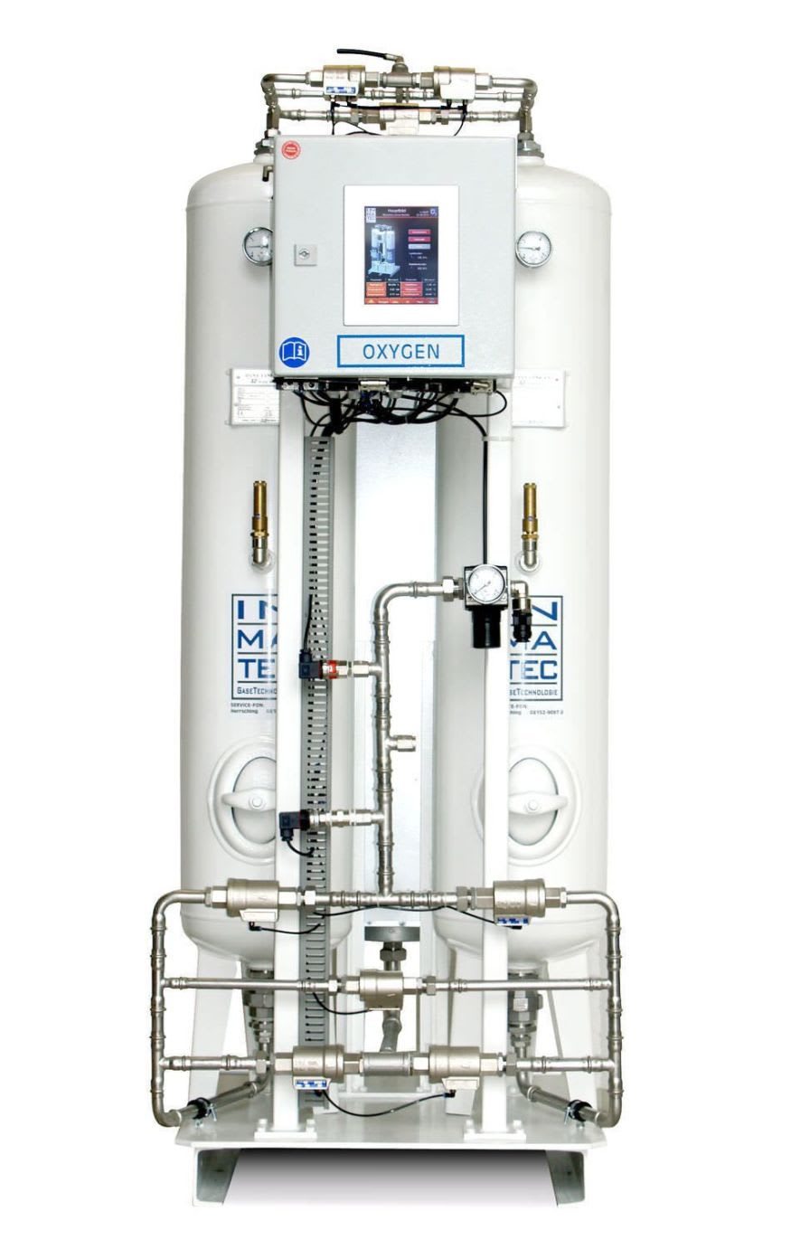 Medical oxygen generator / PSA 90 - 95%, 2 - 2.30 Nm³/h | IMT-PO Element Inmatec GaseTechnologie