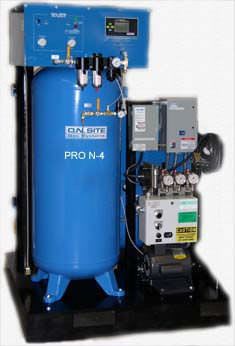 Cylinder filling system nitrogen / medical On Site Gas Systems